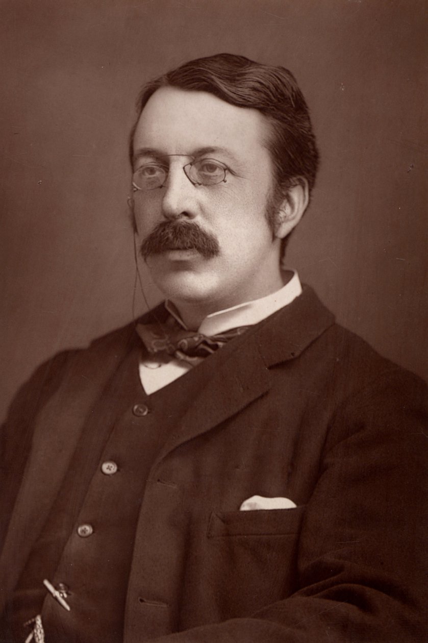 "" Charles Villiers Stanford (1852-1924) ír zeneszerző és zenepedagógus, Dublinban született. (fabury típusú) alkotó: W. and D. (after) Downey