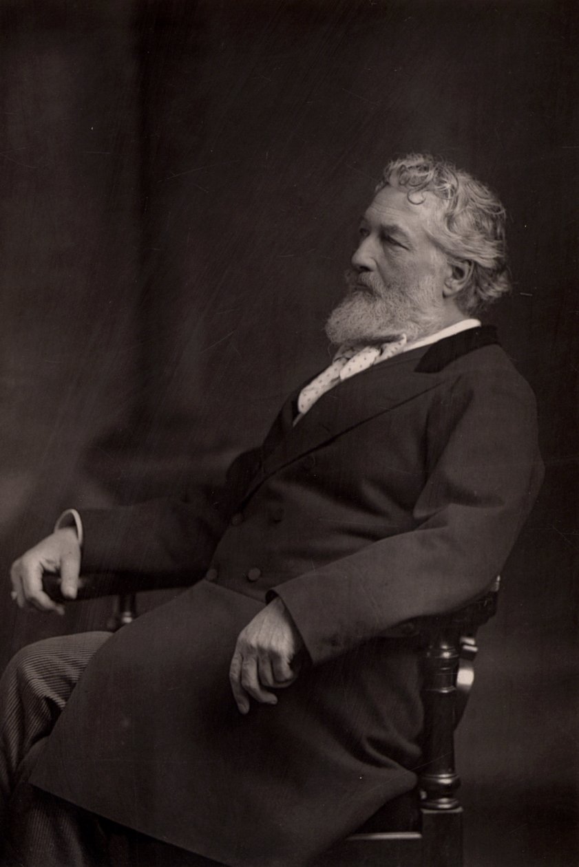 "" Frederick vagy Frederic, Lord Leighton (1830-1896) angol festő és szobrász a Yorkshire állambeli Scarborough-ban született. A Királyi Akadémia elnöke 1878-1896. (fabury típusú) alkotó: W. and D. (after) Downey