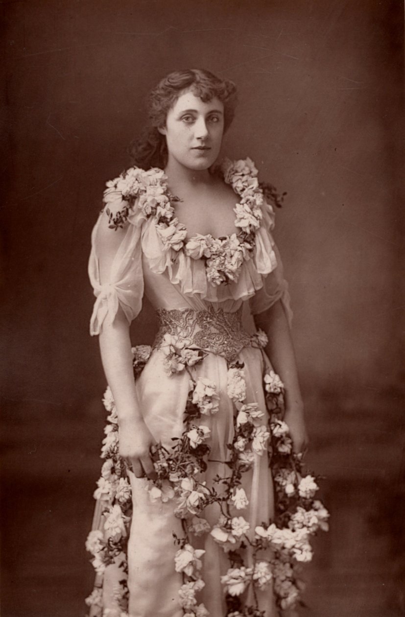 ""Julia Neilson (1868-1957) angol színésznő. (woodburytype) alkotó: W. and D. (after) Downey