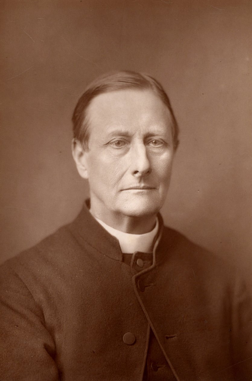 ""Sabine Baring-Gould (1834-1924) English clergyman, author and hymn writer. His most famous hymn is "Onward, Christian Soldiers "(woodburytype) alkotó: W. and D. (after) Downey