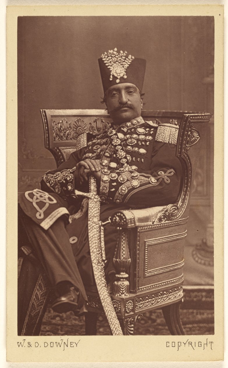 [Nasar al-Din Shah Qajar] alkotó: W. and D. Downey