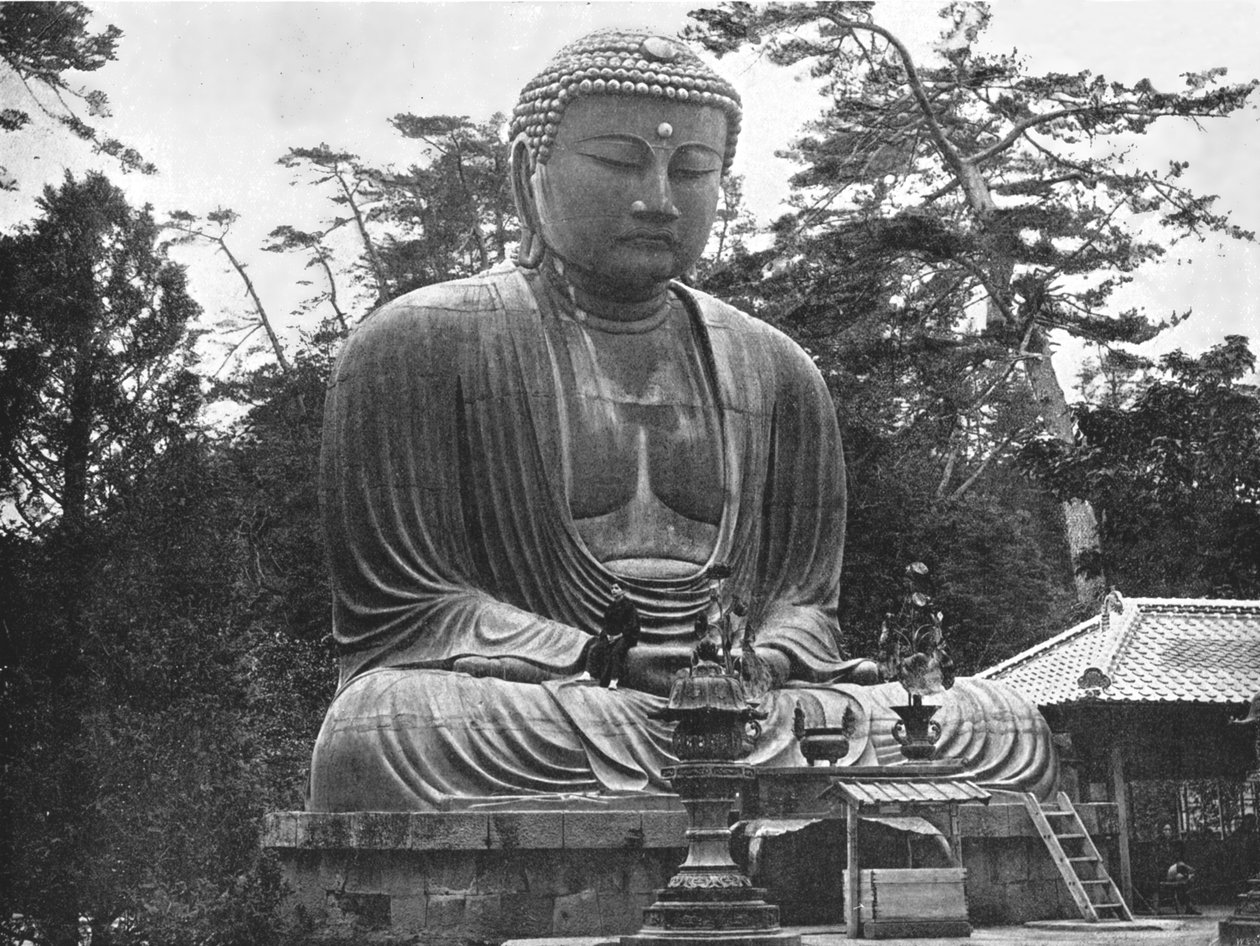 Te G Ritka t Daibutsu, Kamakura, Japán, 1895. alkotó: W and S Ltd