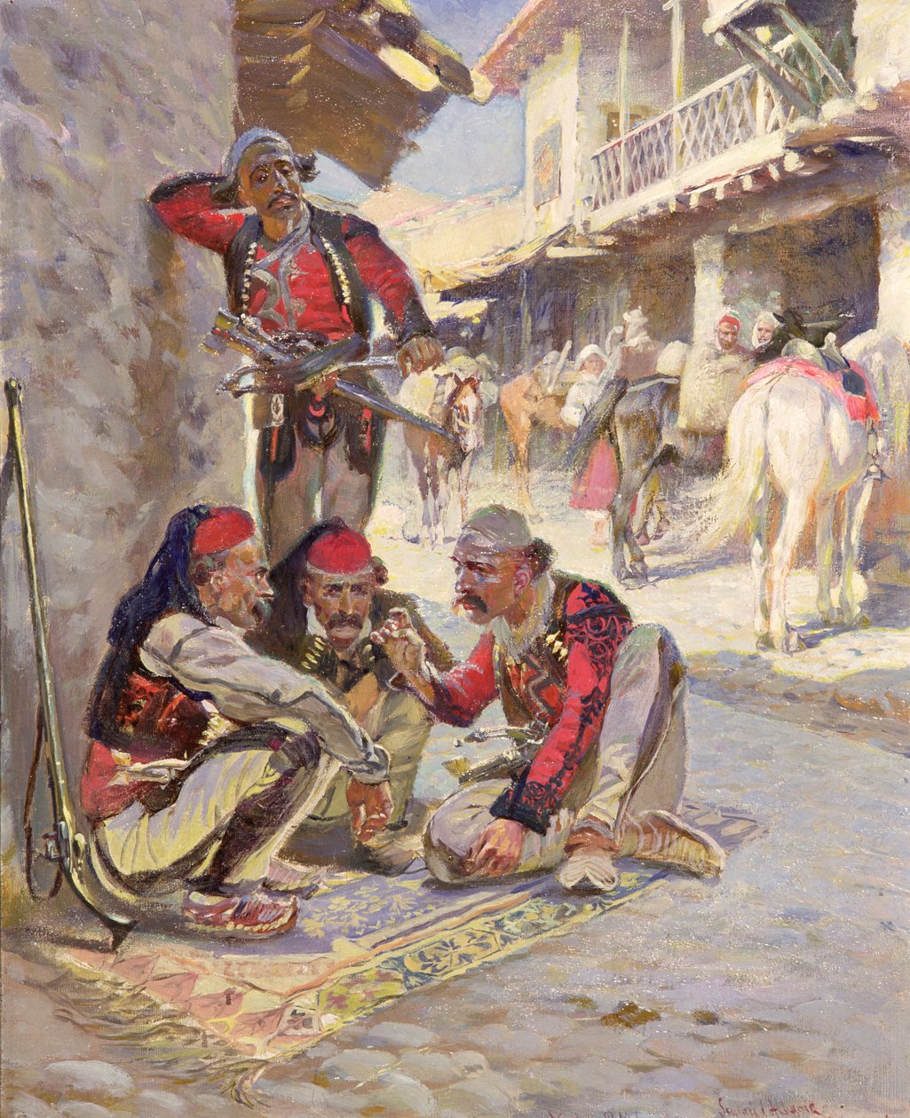 Kockajáték, 1892 alkotó: Waclaw Pawliszak