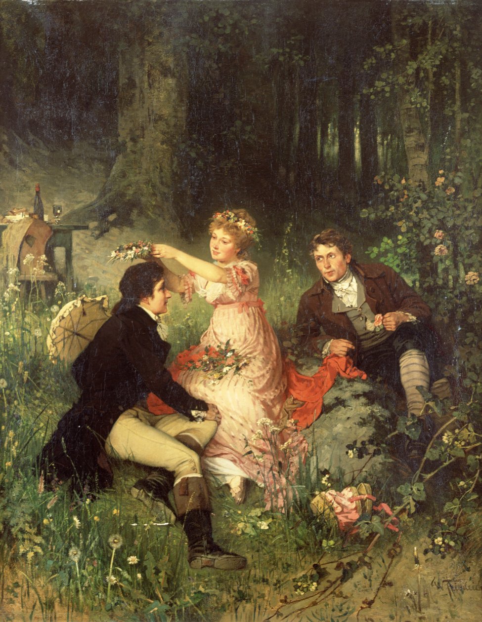 A virágfüzér alkotó: Waldemar Friedrich