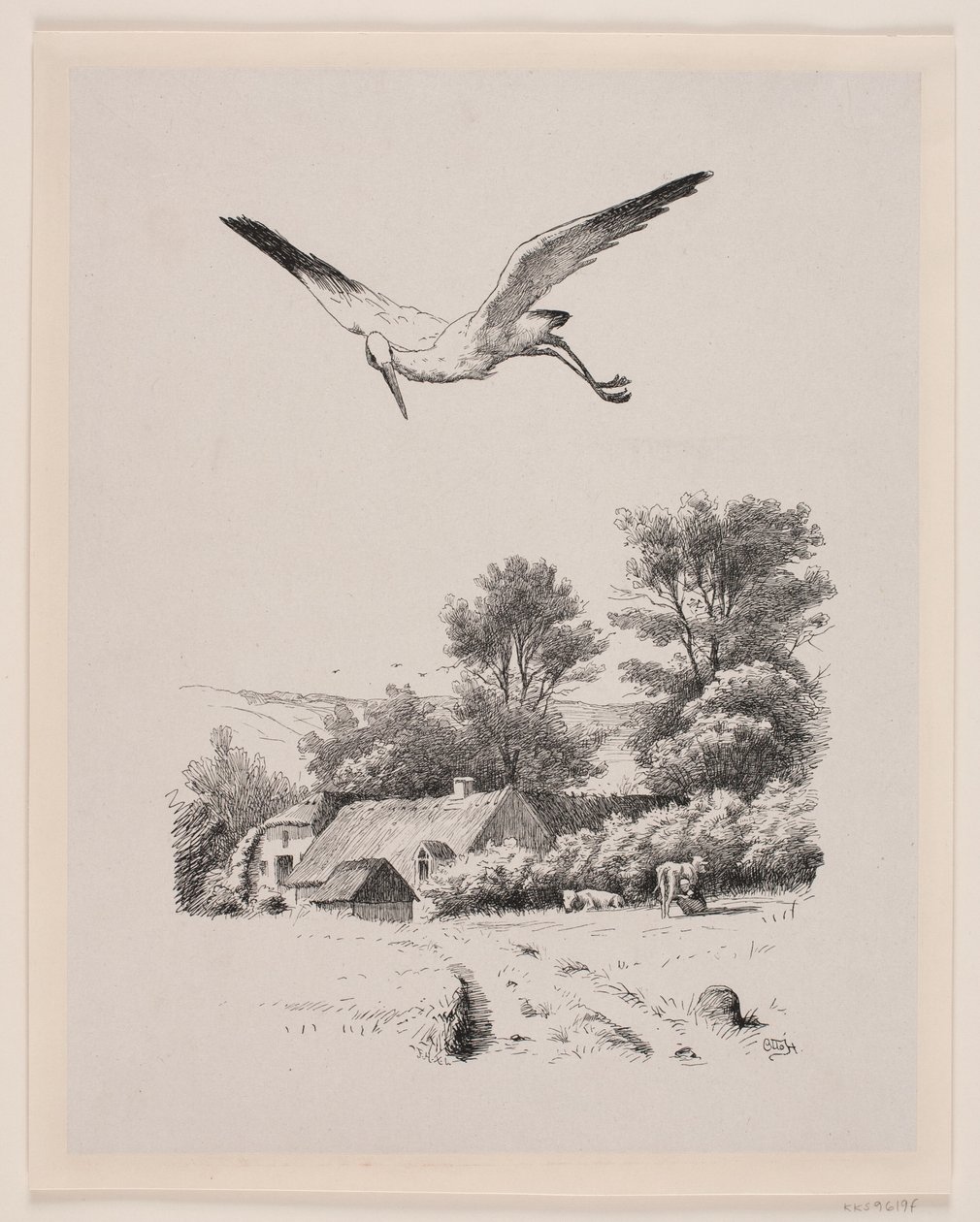 Illusztráció: Christian Winther, "Chresten és Lene" alkotó: Waldemar Bøhme