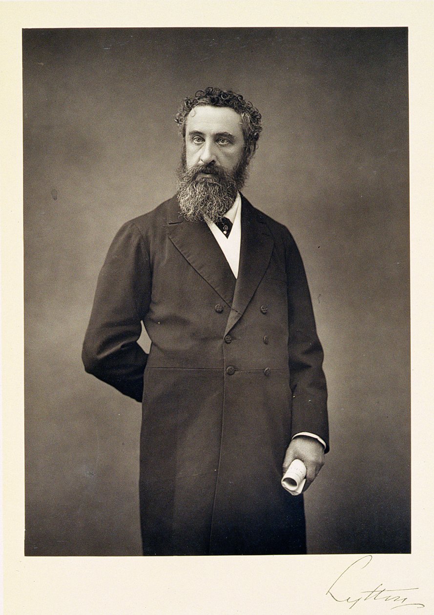 Edward Robert Bulwer-Lytton, Lytton 1. grófja (1831-91) portréja alkotó: Walery Rzewuski