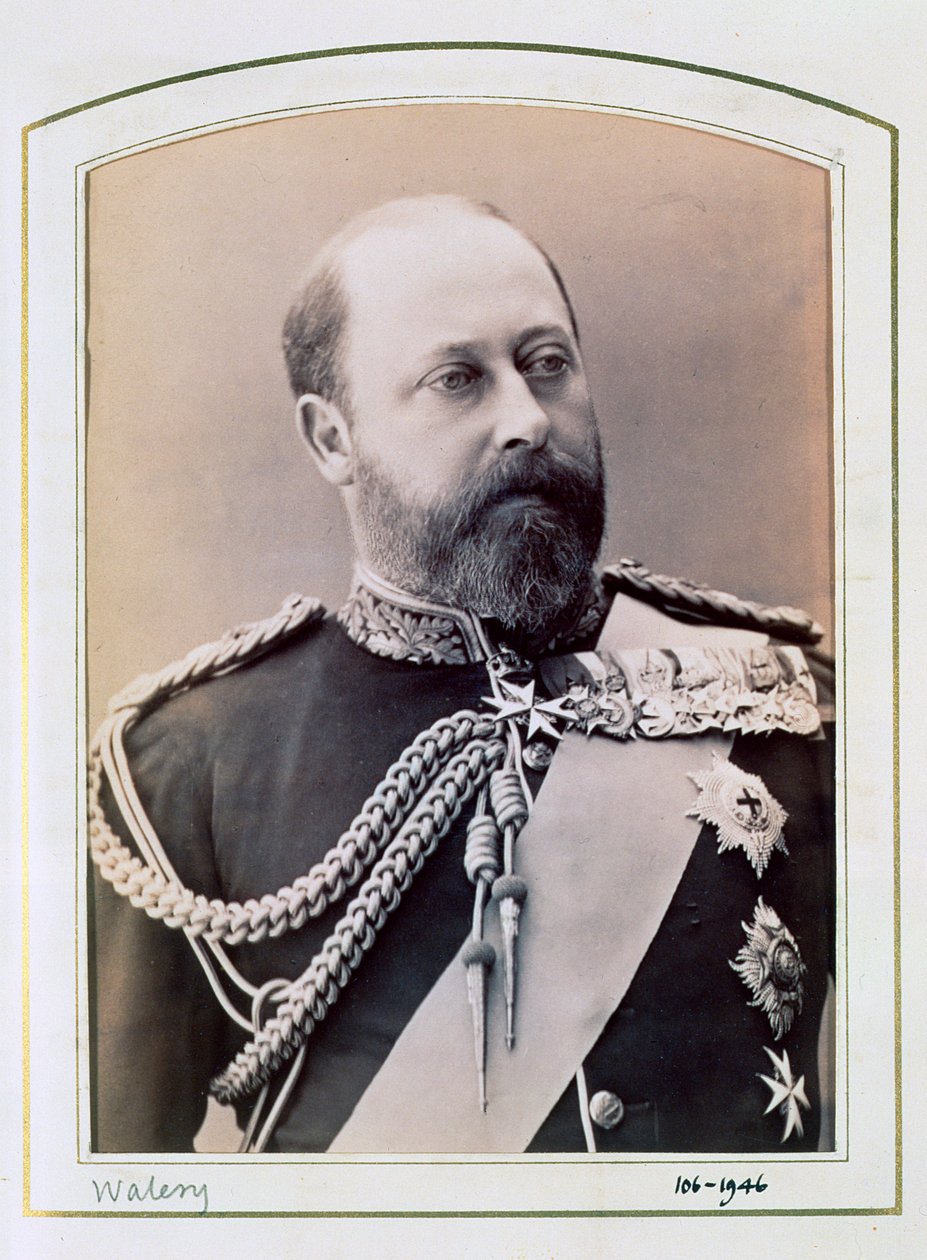 VII. Edward király, amikor Wales hercege, 1884-1898 alkotó: Walery