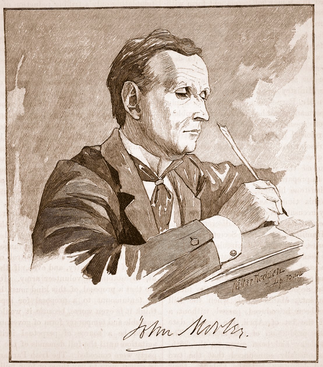 Mr. Morley, illusztráció a 