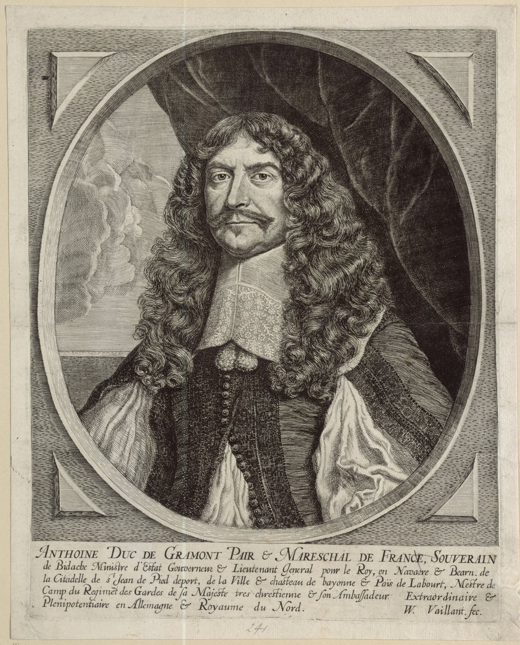 Antoine de Gramont alkotó: Wallerant Vaillant