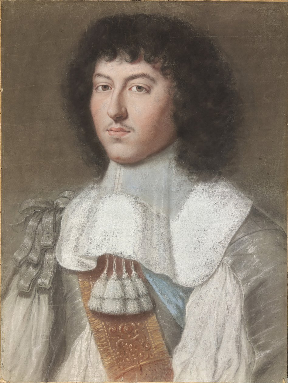 XIV. Lajos francia király 1638-1715, 1660 portréja. alkotó: Wallerant Vaillant