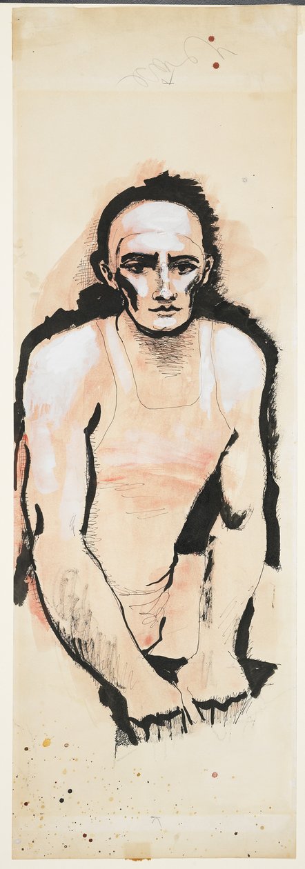 „Roberto” 1. sz. tanulmány alkotó: Walt Kuhn