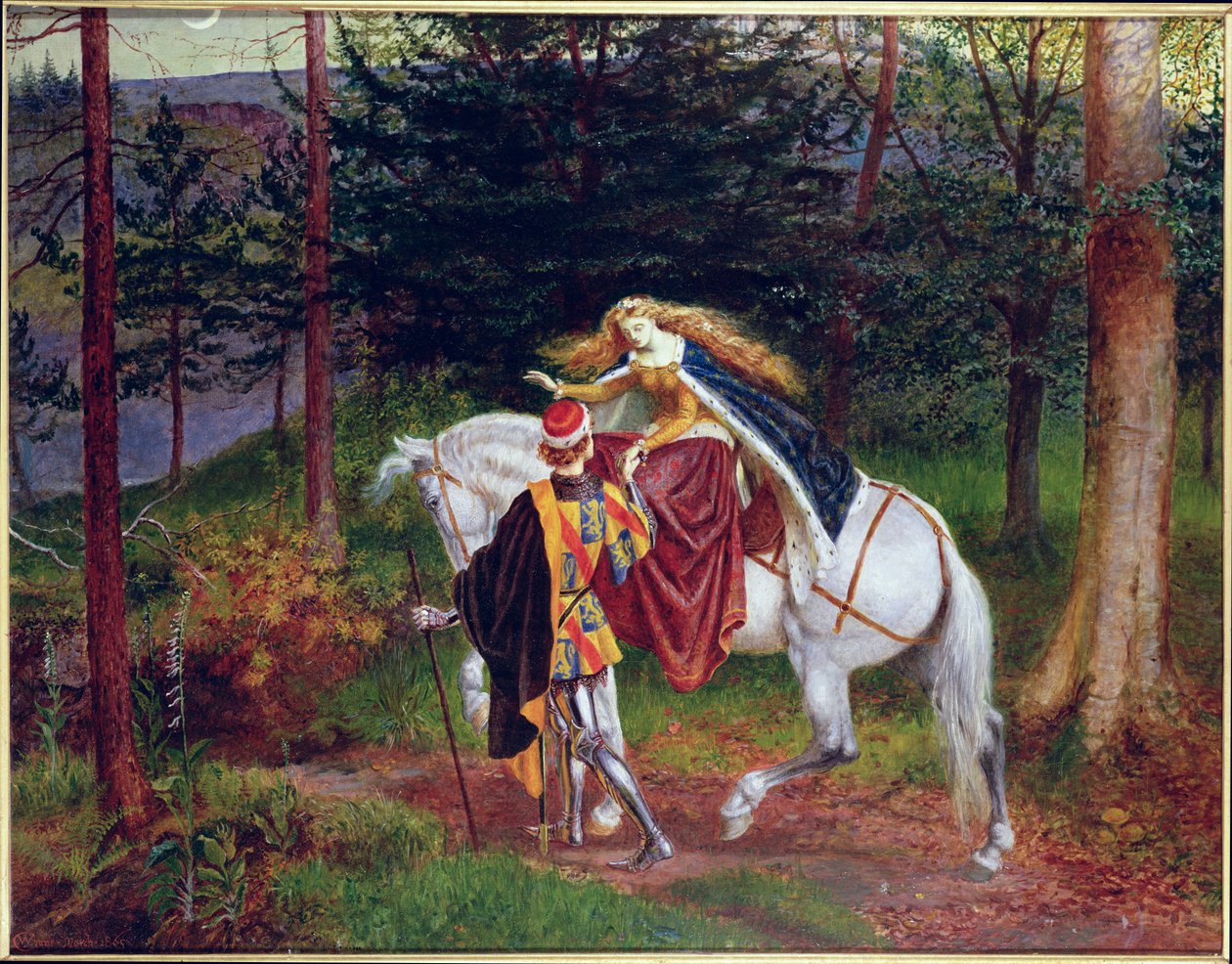 A gyönyörű hölgy irgalom nélkül alkotó: Walter Crane