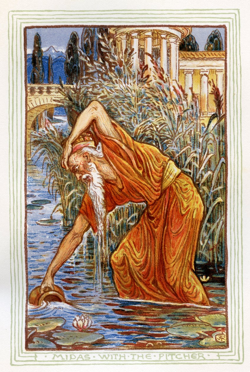 Midas a kancsóval alkotó: Walter Crane