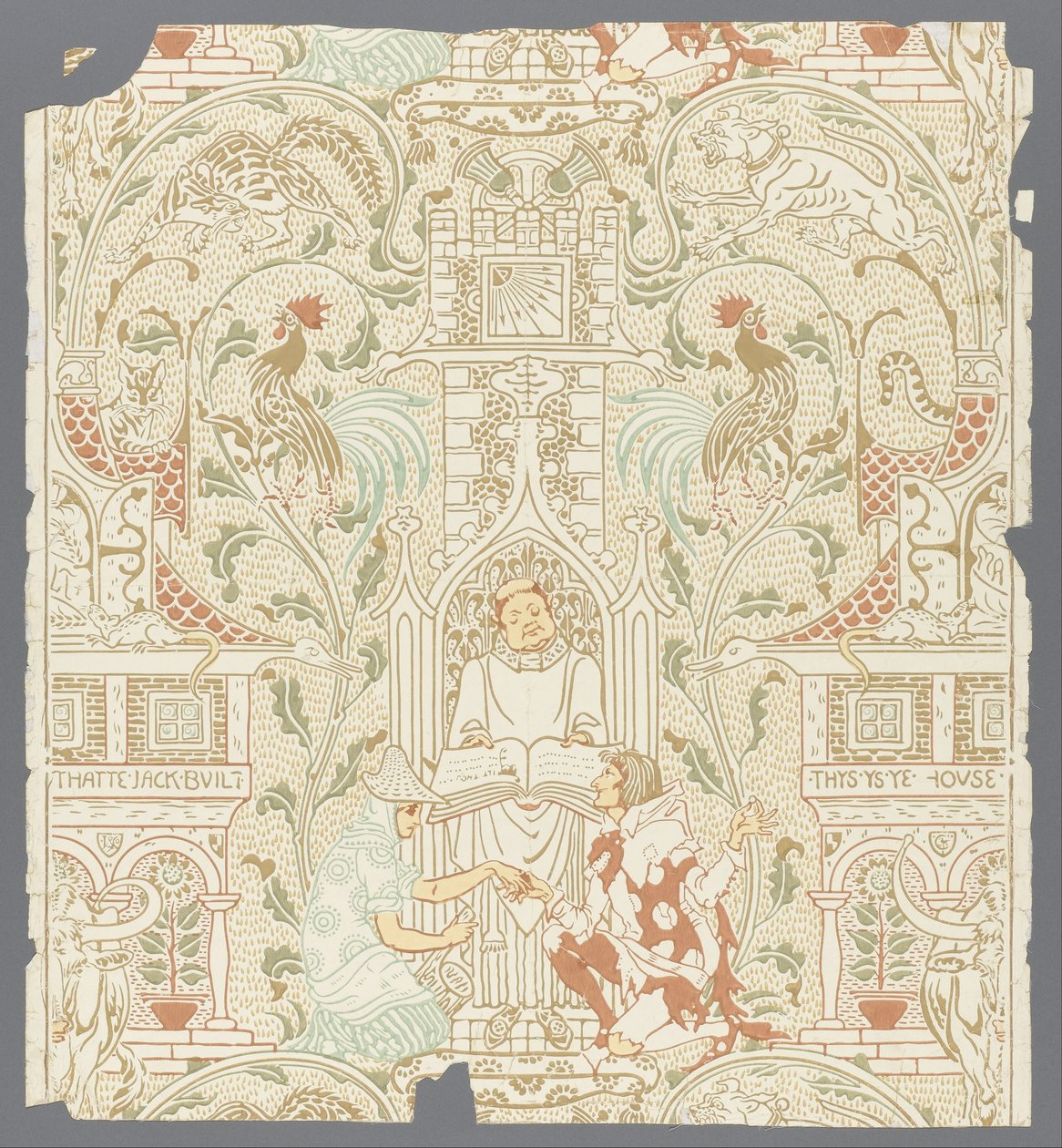 A ház, amit Jack épített alkotó: Walter Crane