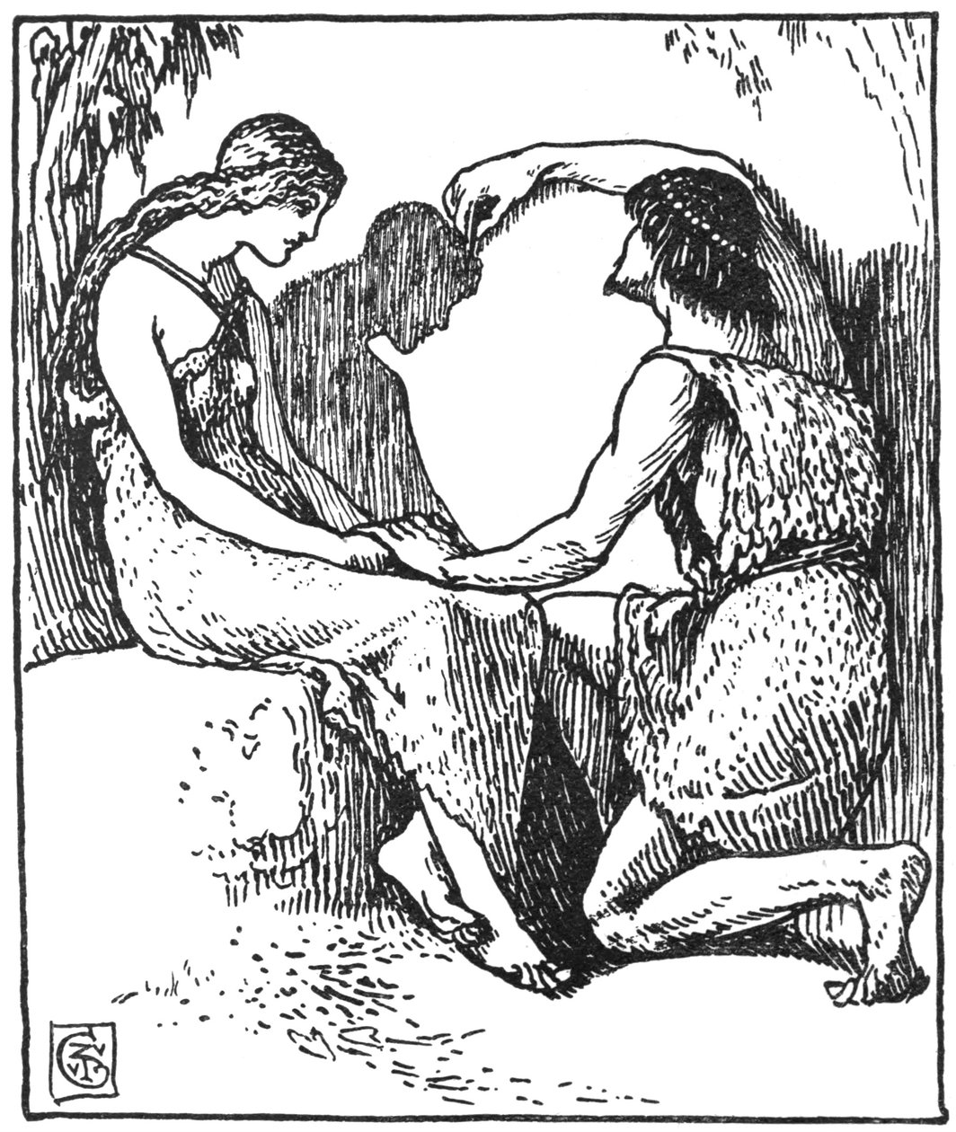 A vázlat eredete alkotó: Walter Crane