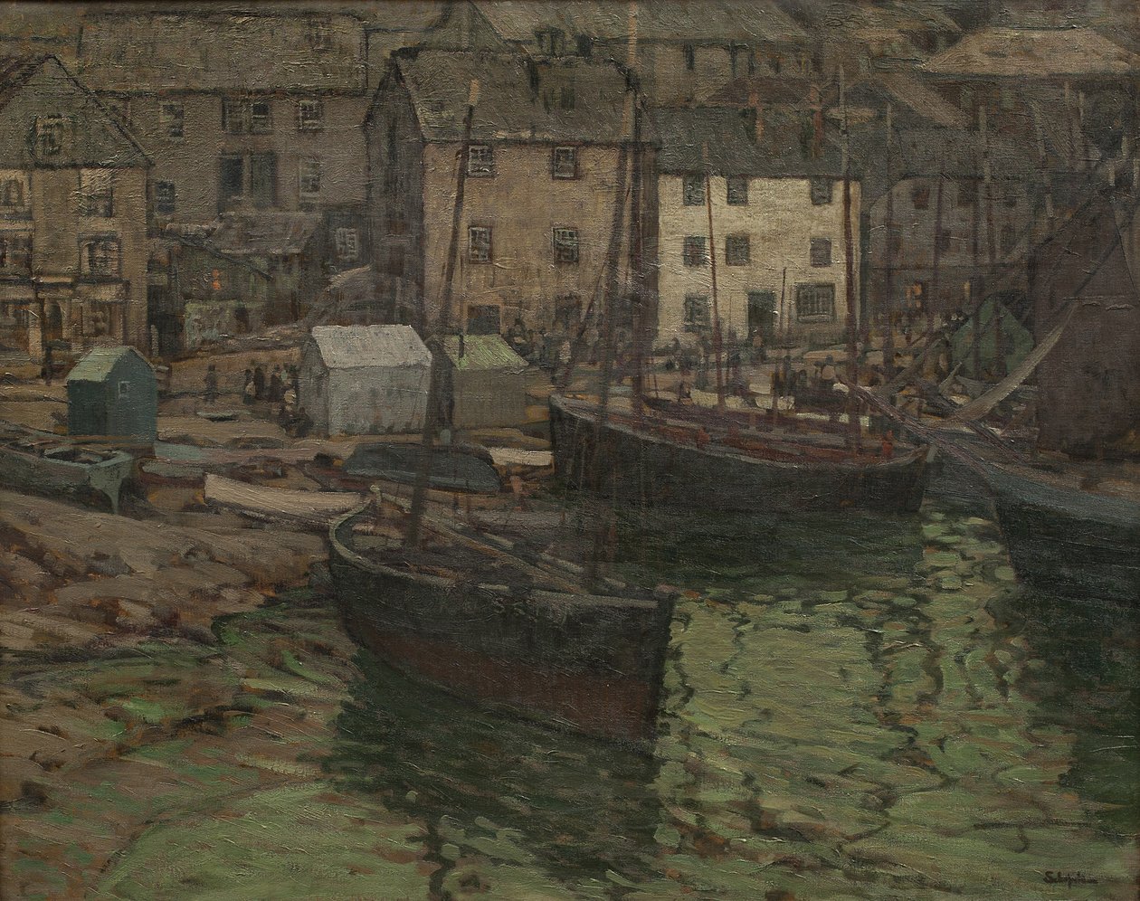 Este a part mentén, St. Ives alkotó: Walter Elmer Schofield
