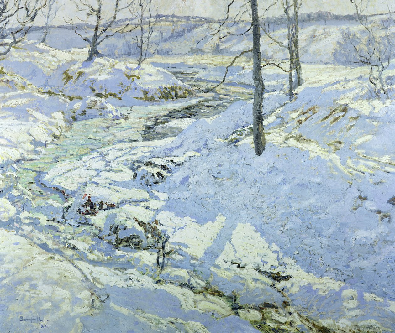 Reggeli fény, 1922 alkotó: Walter Elmer Schofield