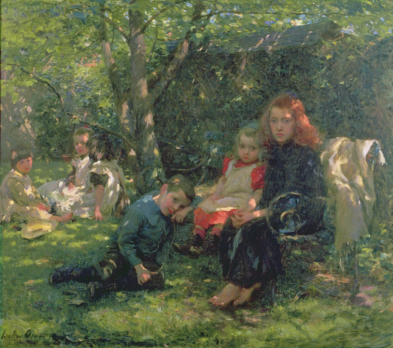 Nyáron, 1901 alkotó: Walter Frederick Osborne