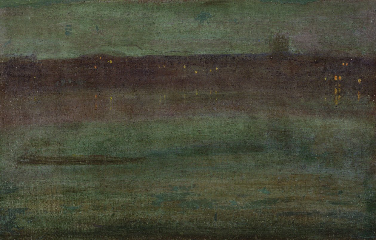 Nocturne, Battersea Reach alkotó: Walter Greaves