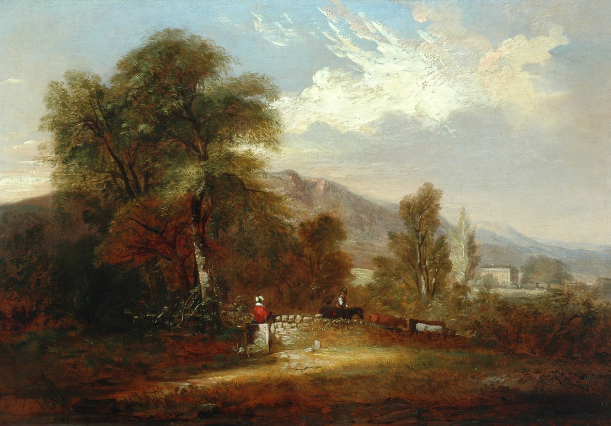Shibden-völgy, cserkészcsarnokkal alkotó: Walter Heath