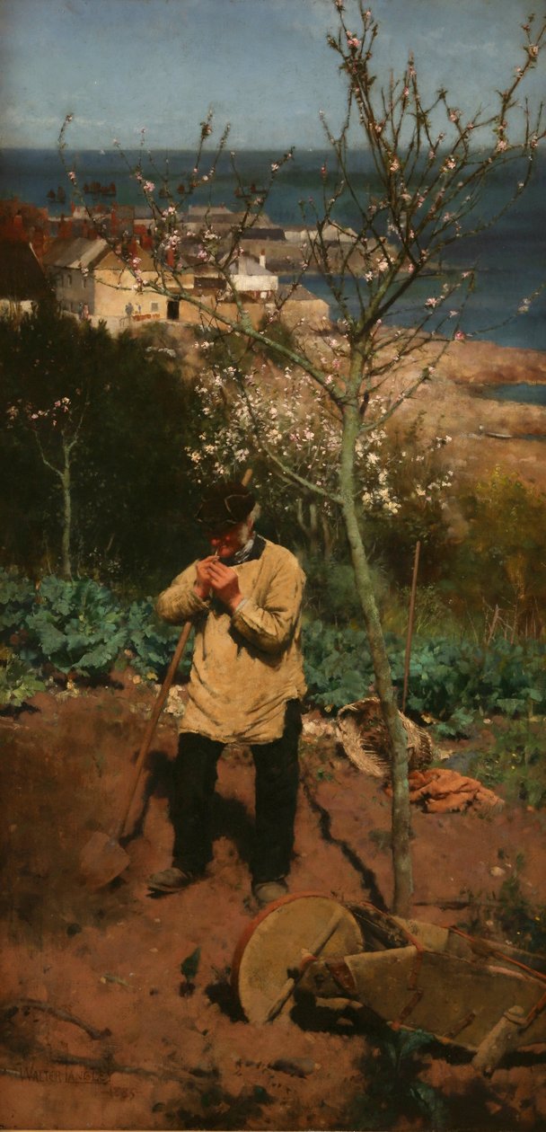 A napsütötte dél, 1885 alkotó: Walter Langley