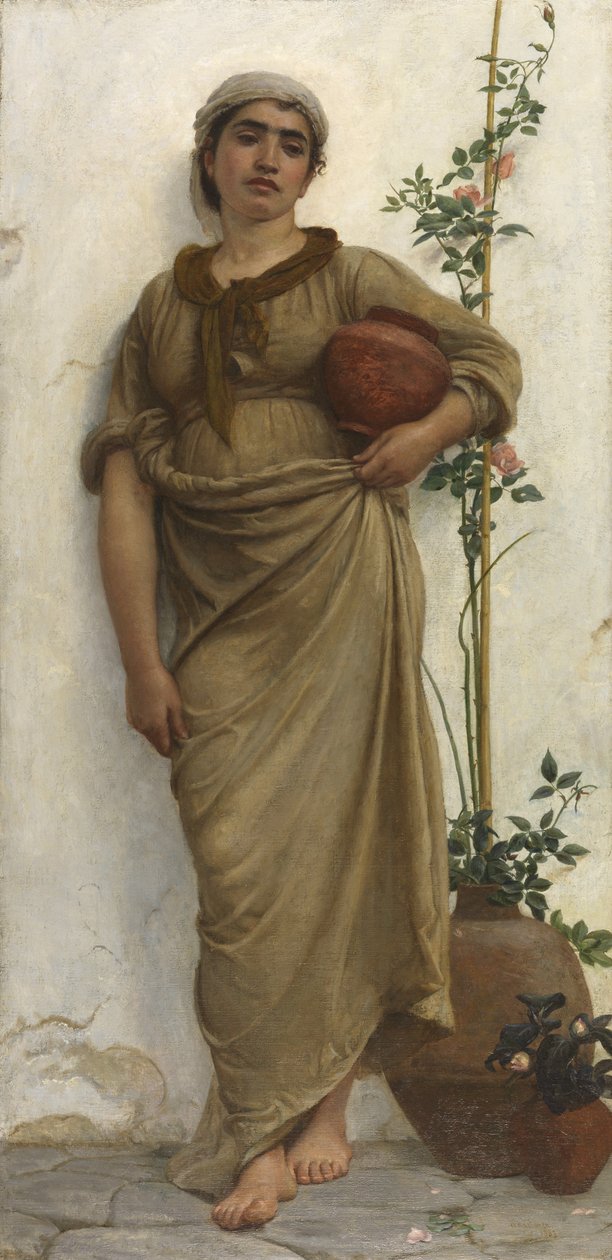 Egy nápolyi virágárus, 1883 alkotó: Walter Maclaren