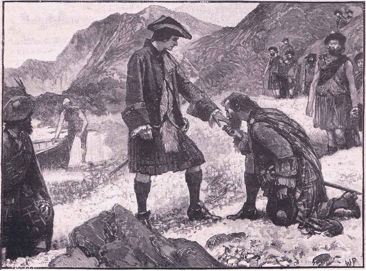 Károly herceg partraszállása i.sz. 1745 alkotó: Walter Paget