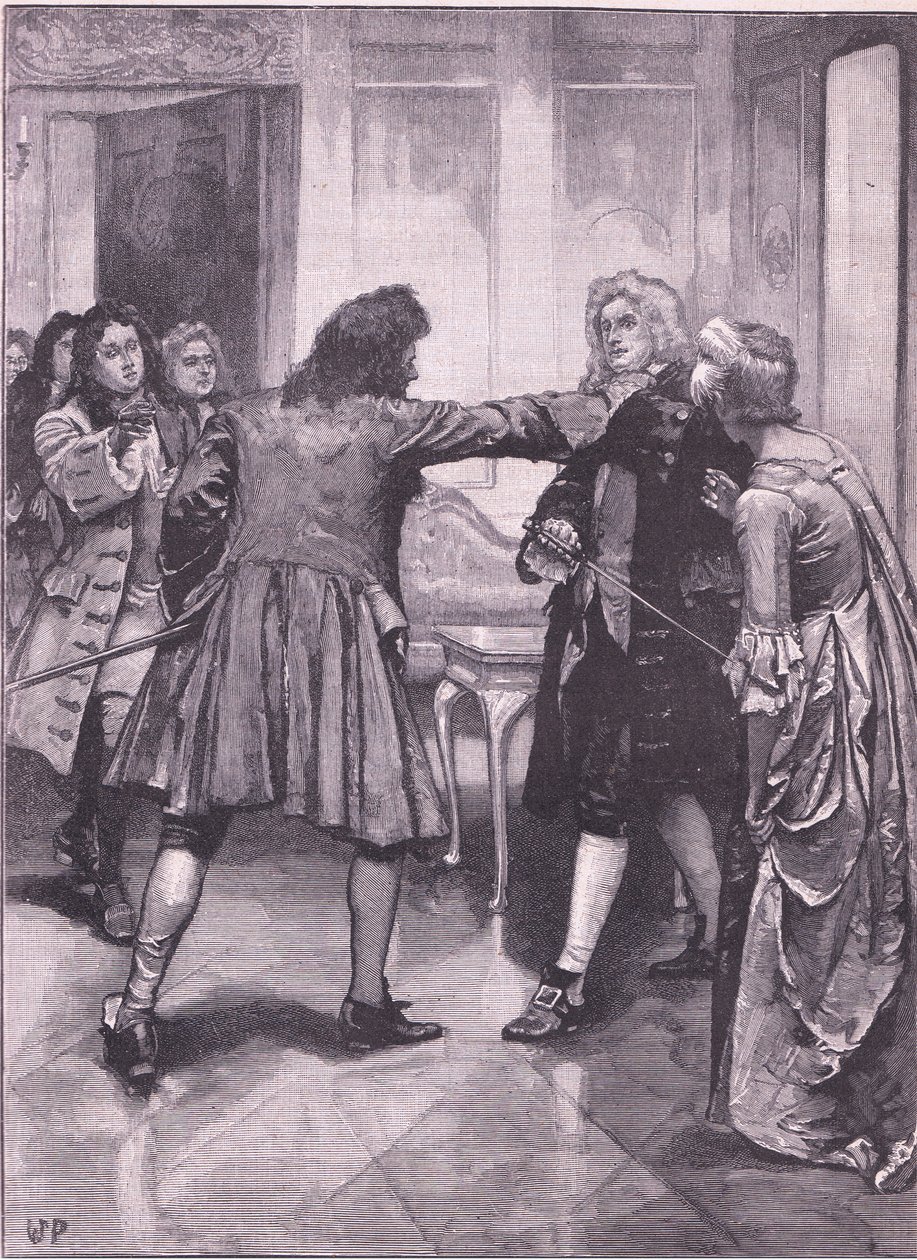 Walpole veszekedése Townsenddel Kr. u. 1729 alkotó: Walter Paget