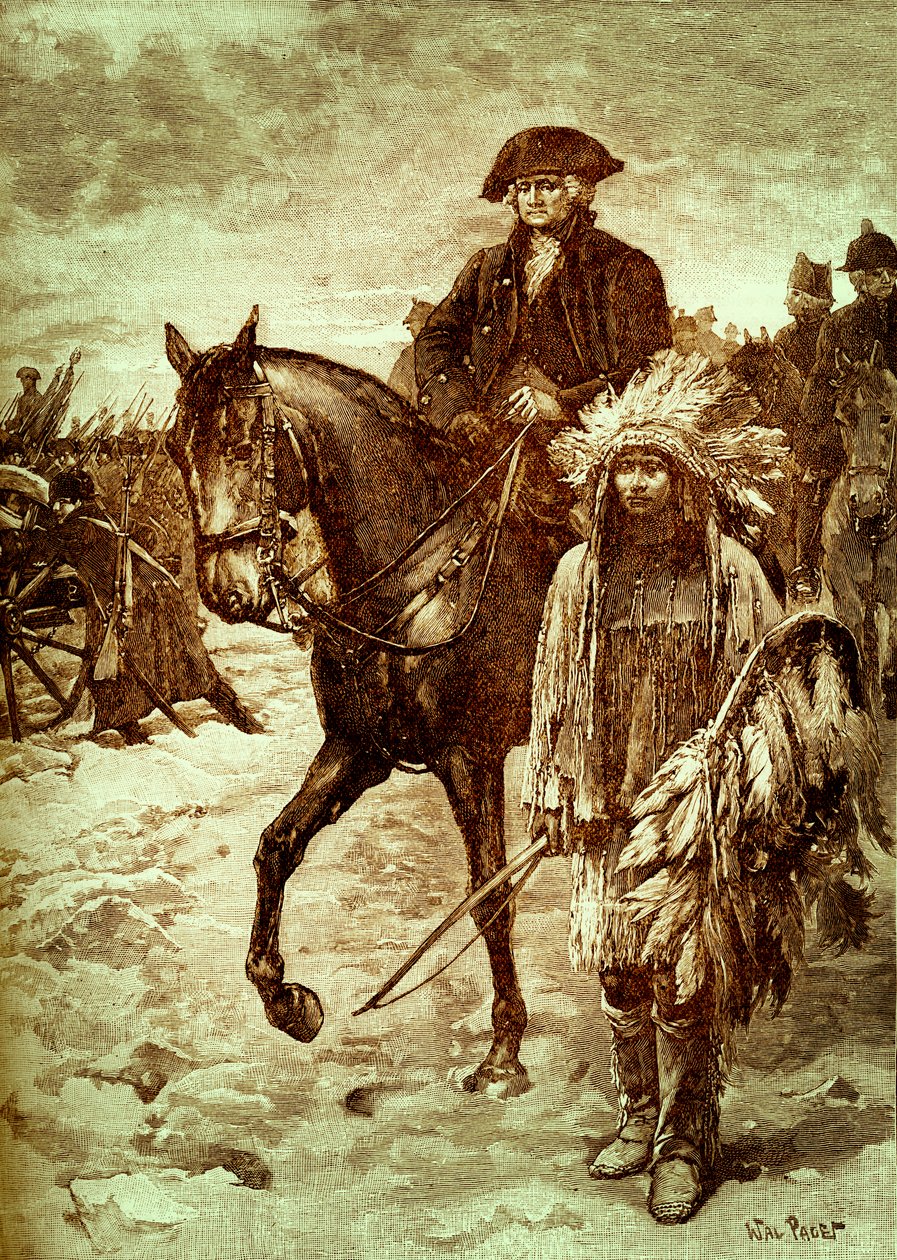Washington átkel a Delaware-en, Amerikában alkotó: Walter Paget
