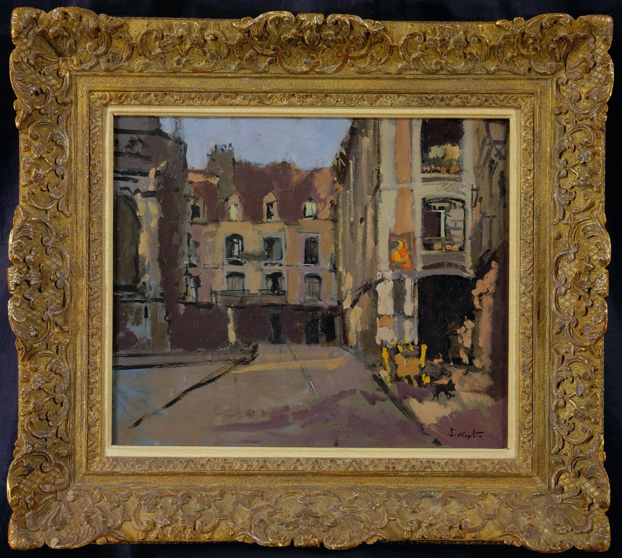 A Rue Sainte Catherine sarka, Dieppe, 1899 körül alkotó: Walter Richard Sickert