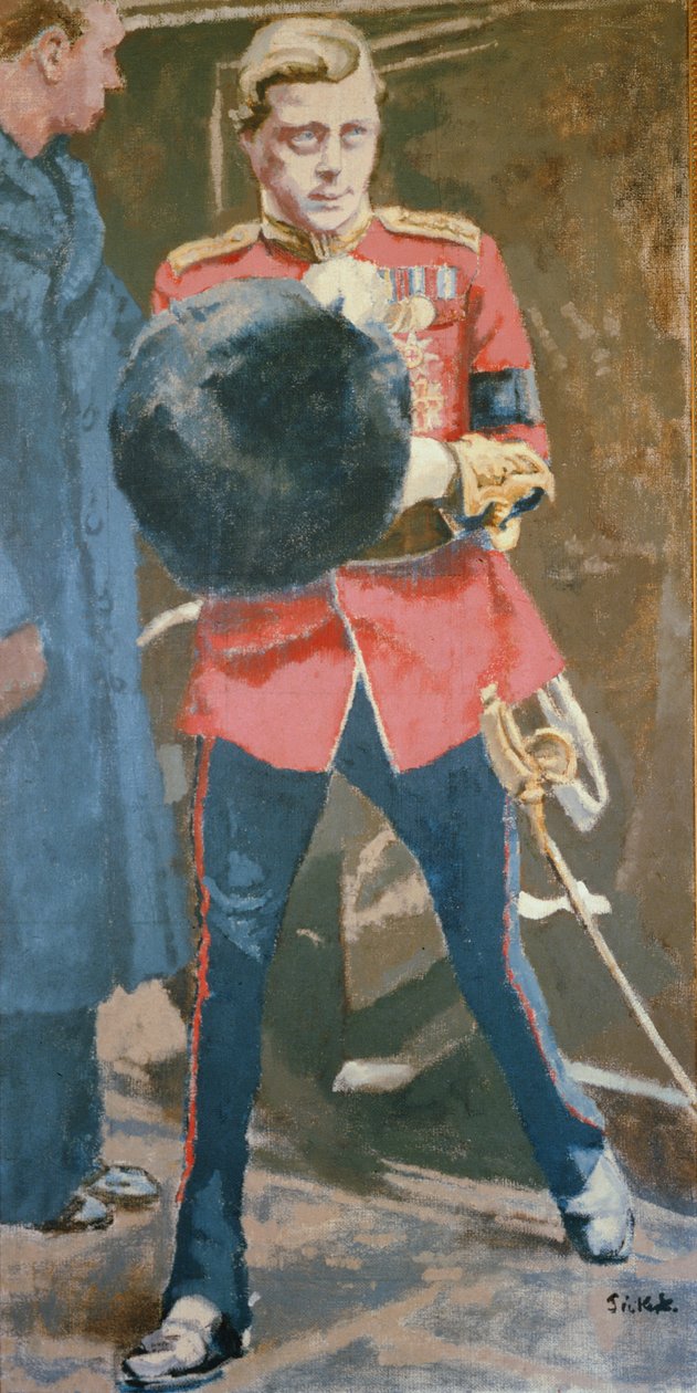 VIII. Edward (1894-1972) walesi gárdistaként alkotó: Walter Richard Sickert