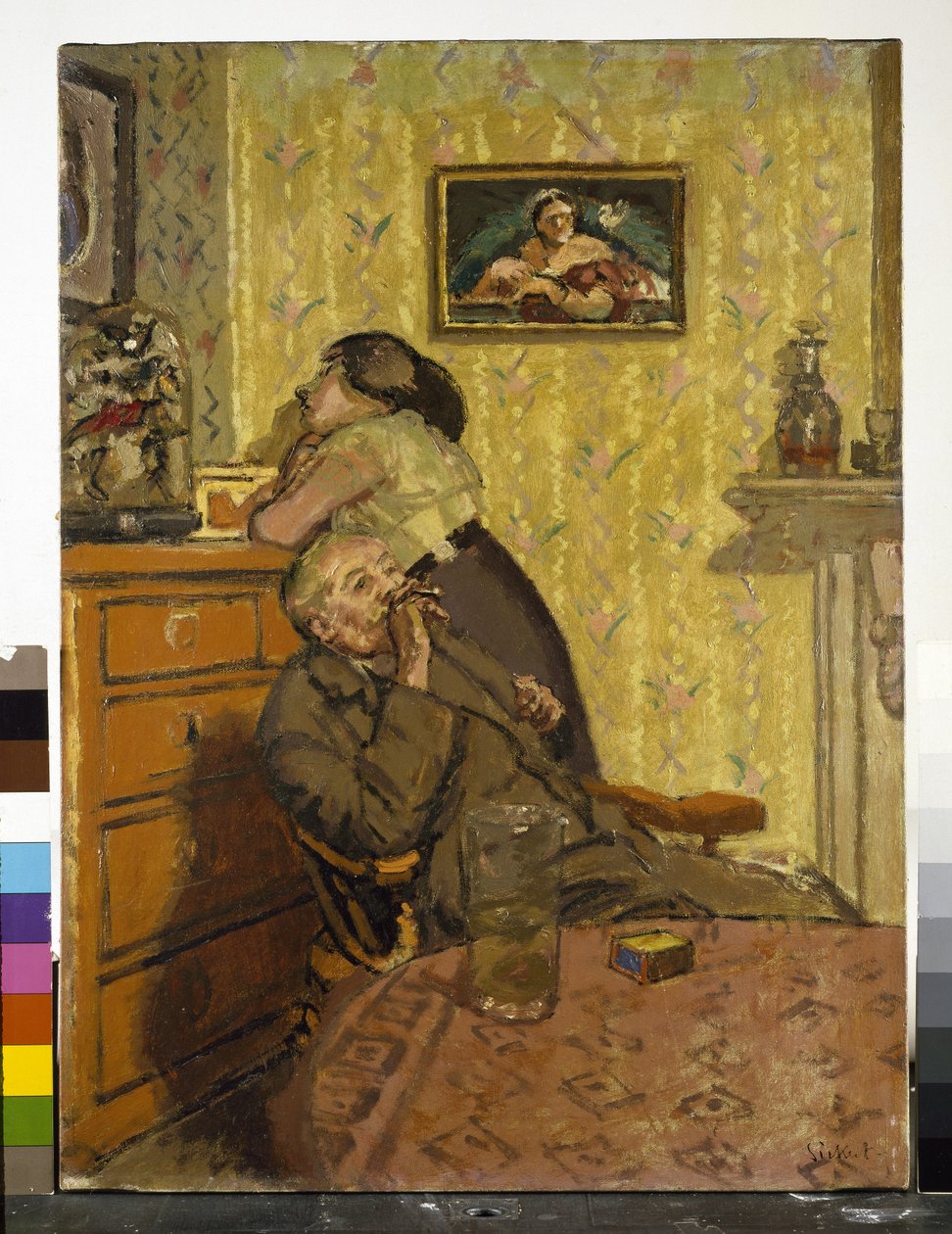 Ennui, 1917-18 (lásd még: 142951 és 617723) alkotó: Walter Richard Sickert