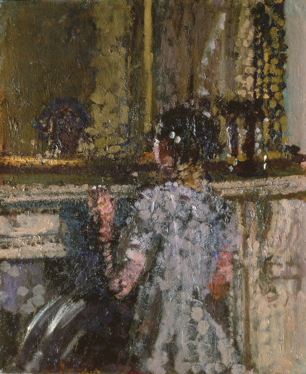 Lány néz a tükörbe alkotó: Walter Richard Sickert