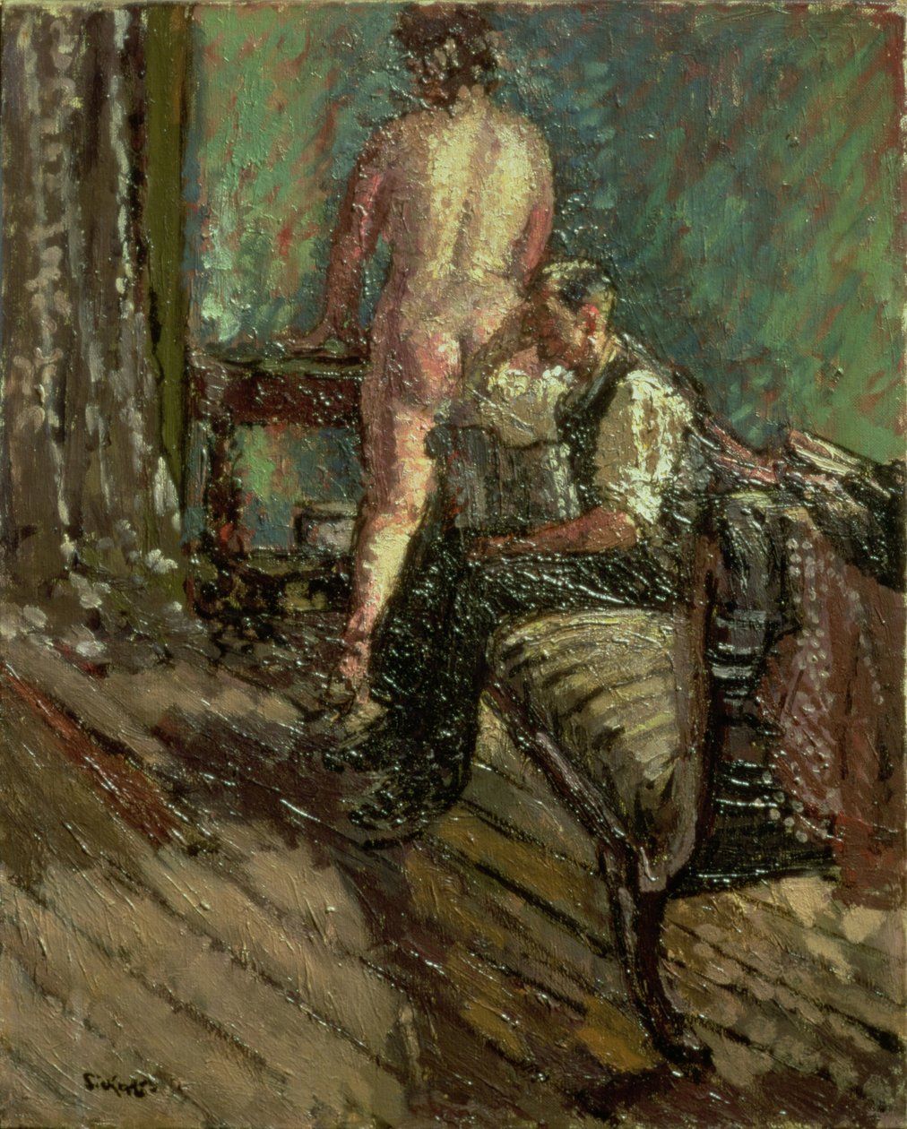 Otthoni élet, Camden Town alkotó: Walter Richard Sickert