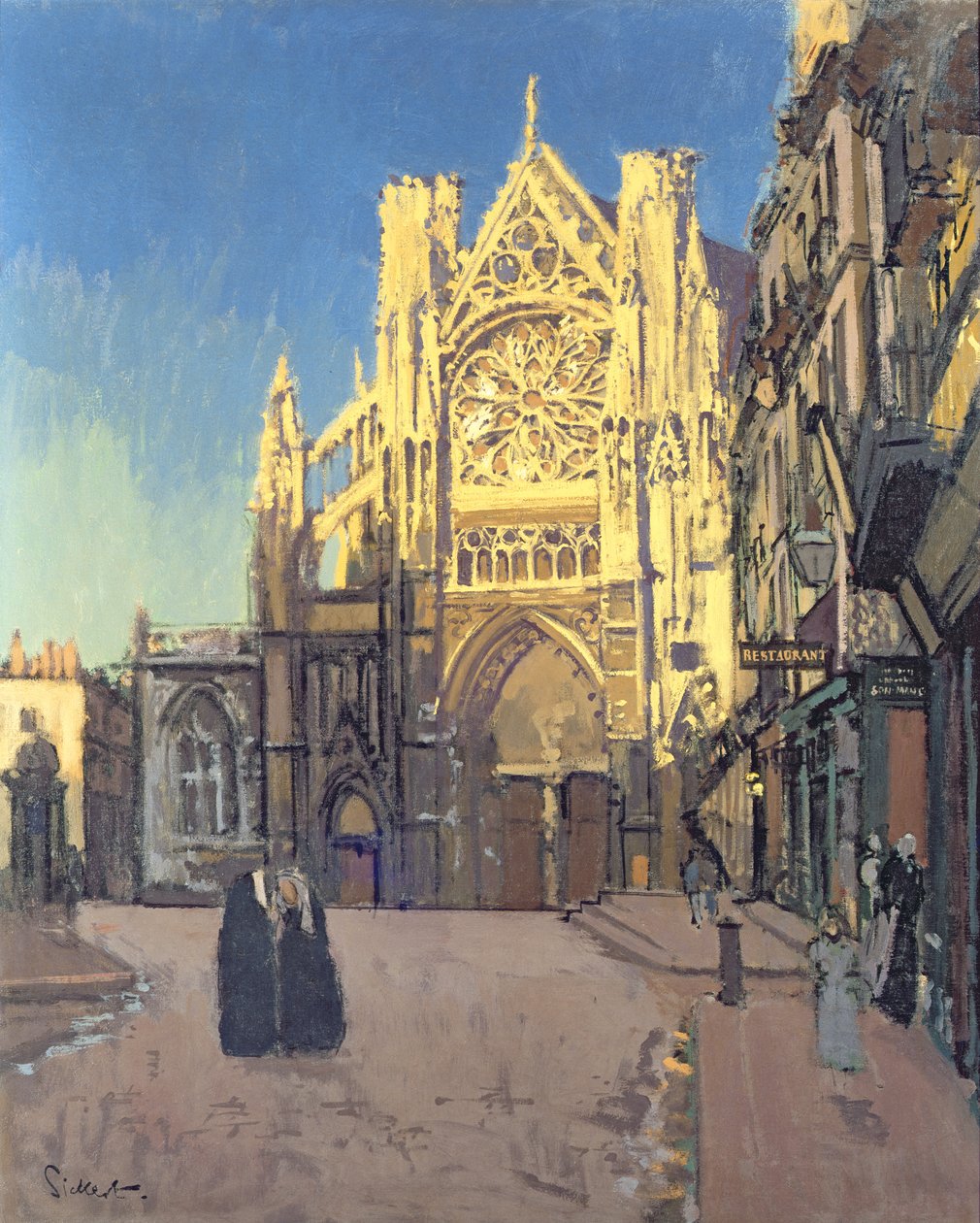 St. Jacques, Dieppe alkotó: Walter Richard Sickert