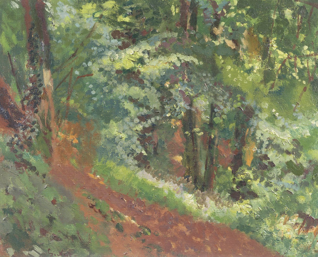 Az Arques-i erdő, 1913-14 alkotó: Walter Richard Sickert