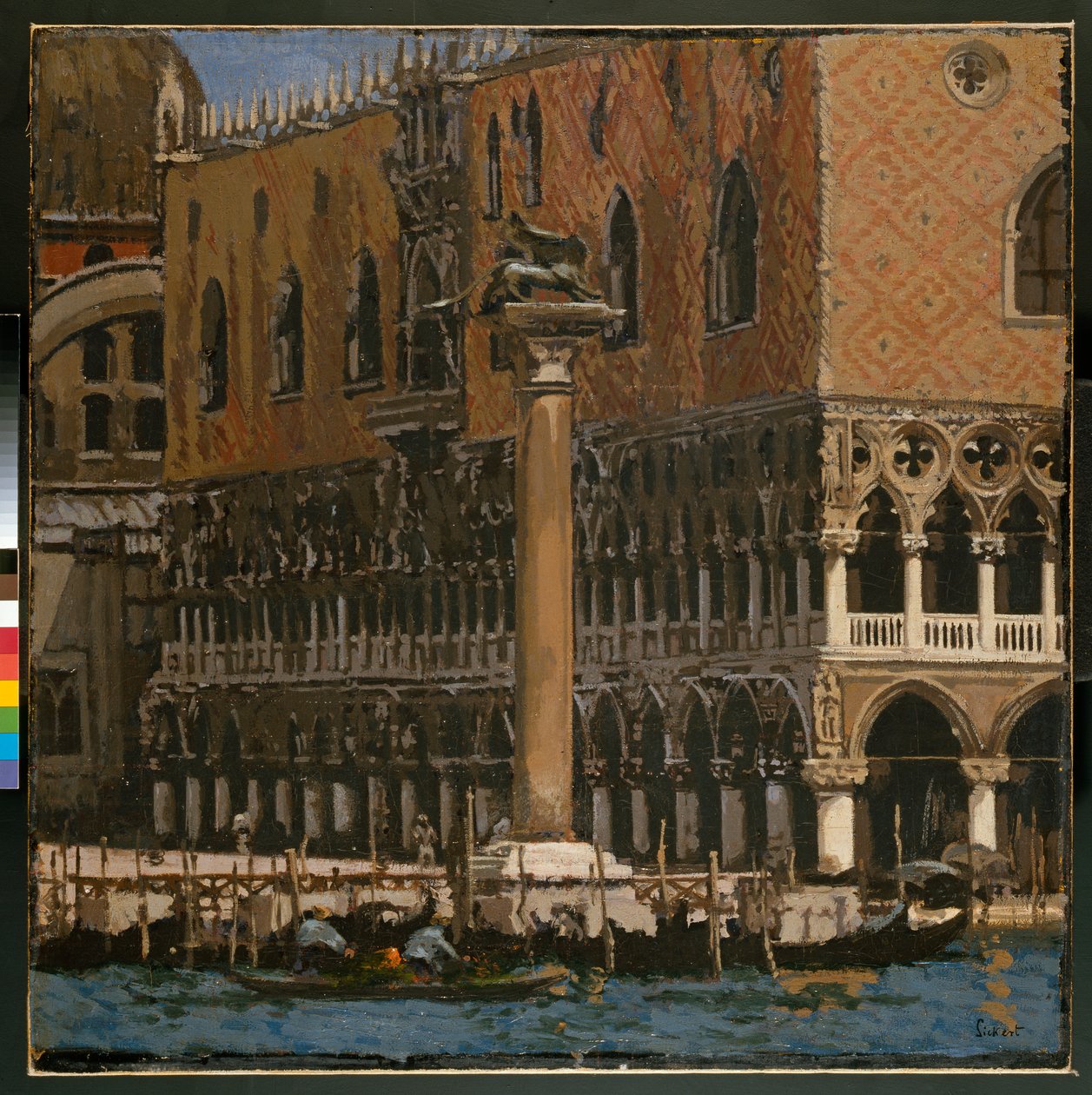 Szent Márk oroszlánja, 1895-96 körül alkotó: Walter Richard Sickert