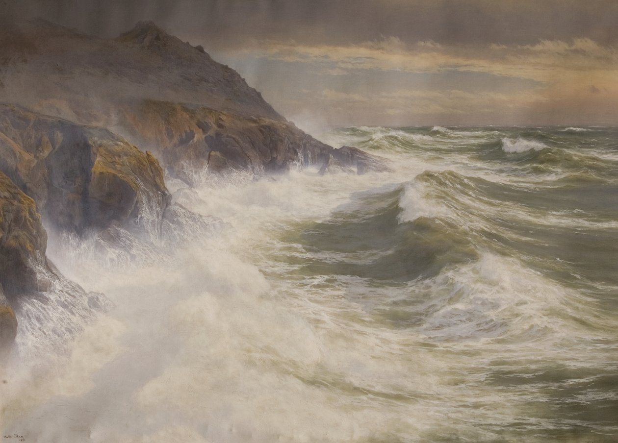 Bolt Head, Dél-Devon, 1891 alkotó: Walter Shaw