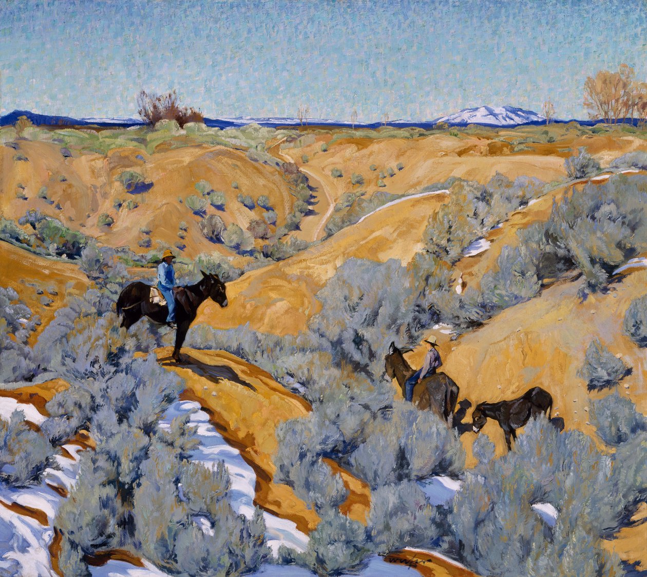 Egy Arroyóban, 1914-24 körül alkotó: Walter Ufer