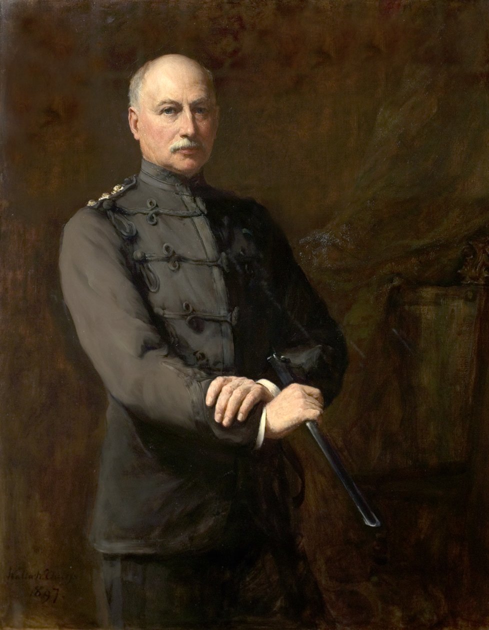 Sir Charles Seely ezredes, 1897 alkotó: Walter William Ouless