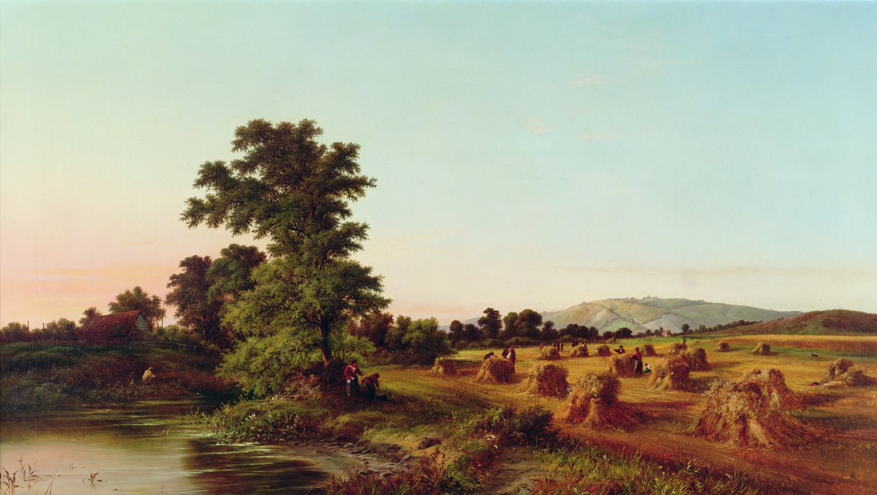 A Surrey Cornfield, 1865 alkotó: Walter Williams