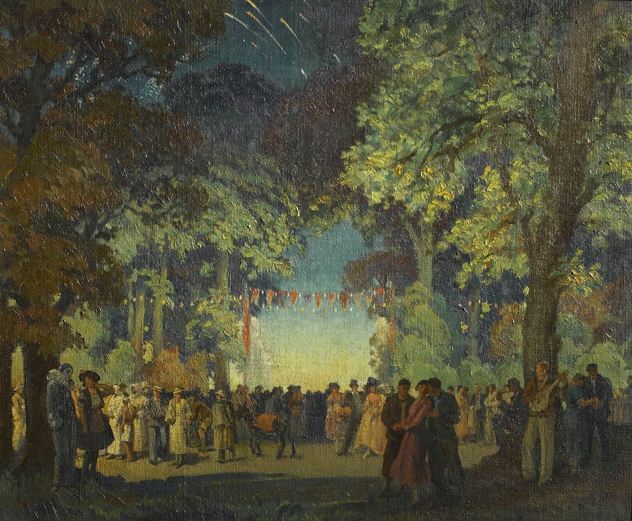 Carnival Night, Memorial Park, Coventry alkotó: Walter Ashworth