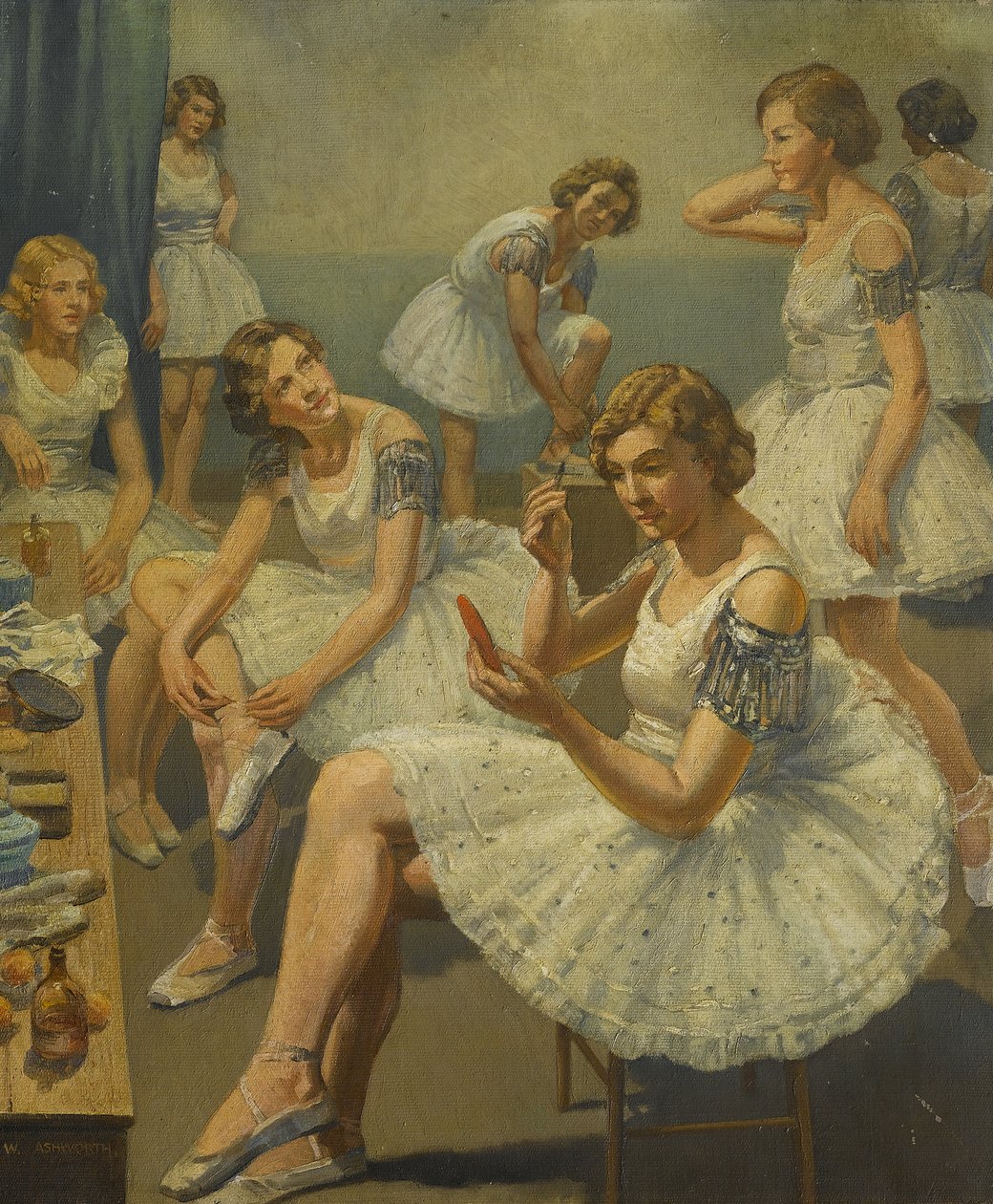 Felkészülés a balettre alkotó: Walter Ashworth
