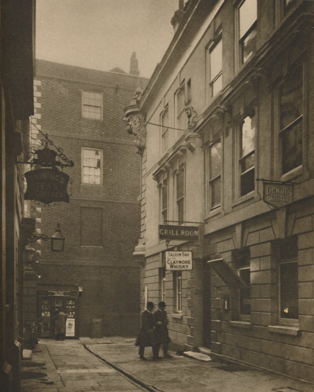 In Devereux Court, Tele tizennyolcadik századi asszociációkkal, 1935. alkotó: Walter Benington