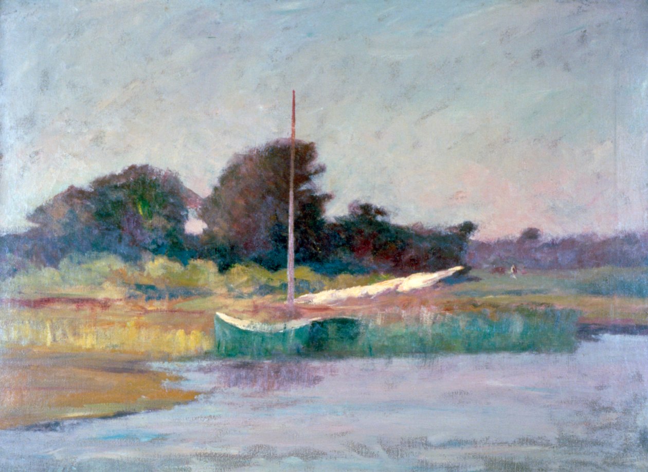 „Magányos csónak”, 1868-1917 alkotó: Walter Clark