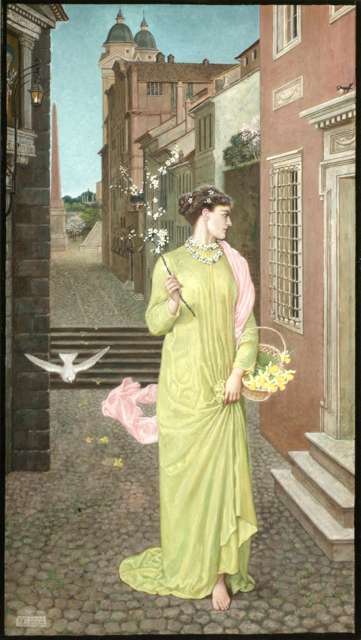 A tavasz hírnöke alkotó: Walter Crane