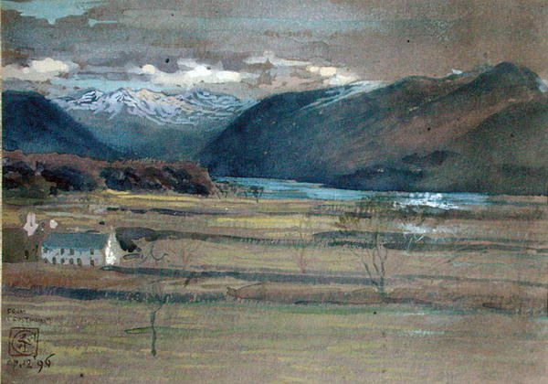 Derwent Water, Crosthwaite-től alkotó: Walter Crane