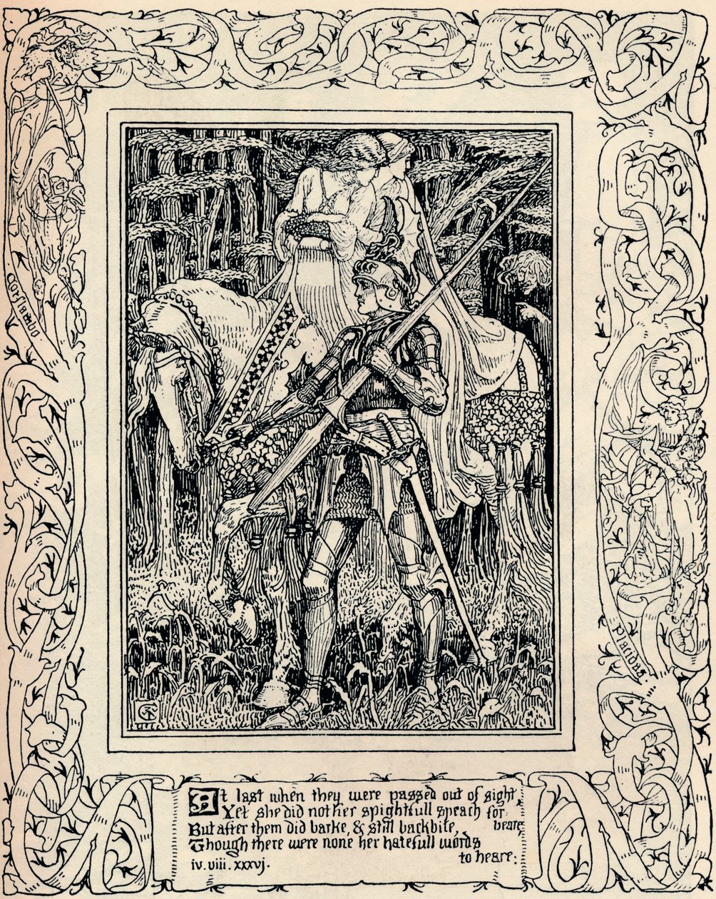 Faerie Queene, 1900 alkotó: Walter Crane