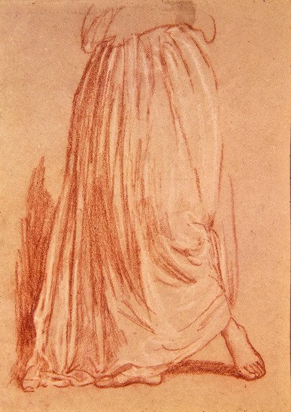 Ábratanulmányok (3 rajz) (kréta papíron) alkotó: Walter Crane