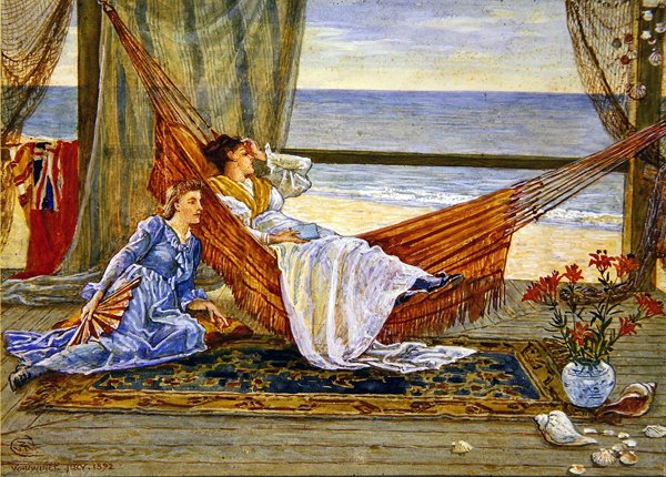 A tengerparti házban alkotó: Walter Crane